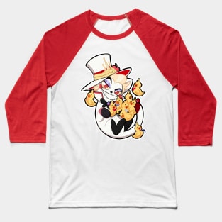 Lucifer as a Cat Baseball T-Shirt